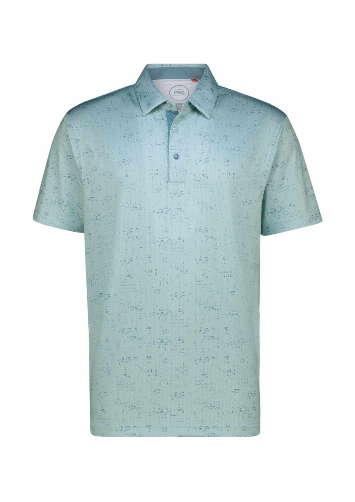 Men's Litho Dry Tech Performance Golfer Polo Shirt