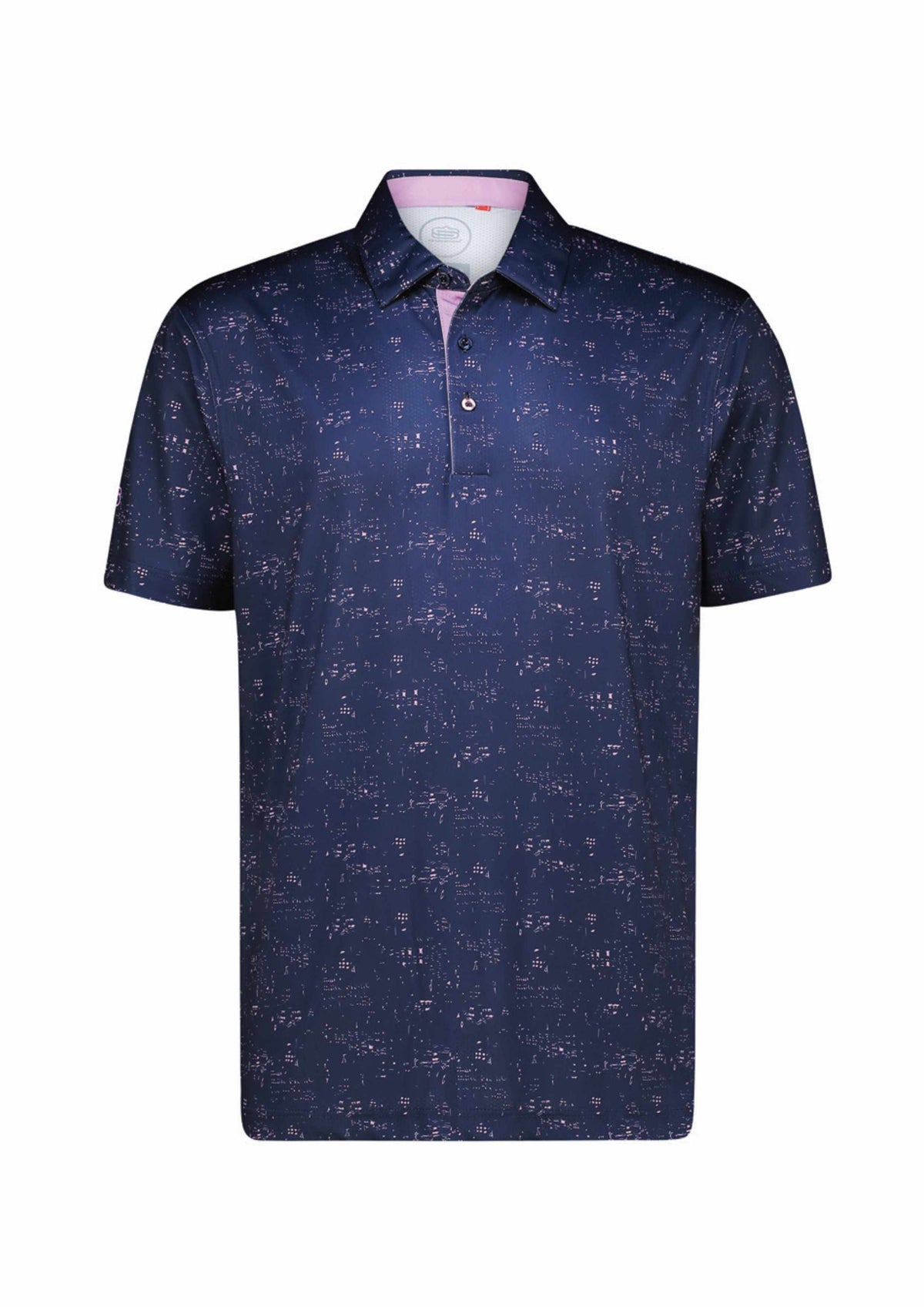 Men's Litho Dry Tech Performance Golfer Polo Shirt
