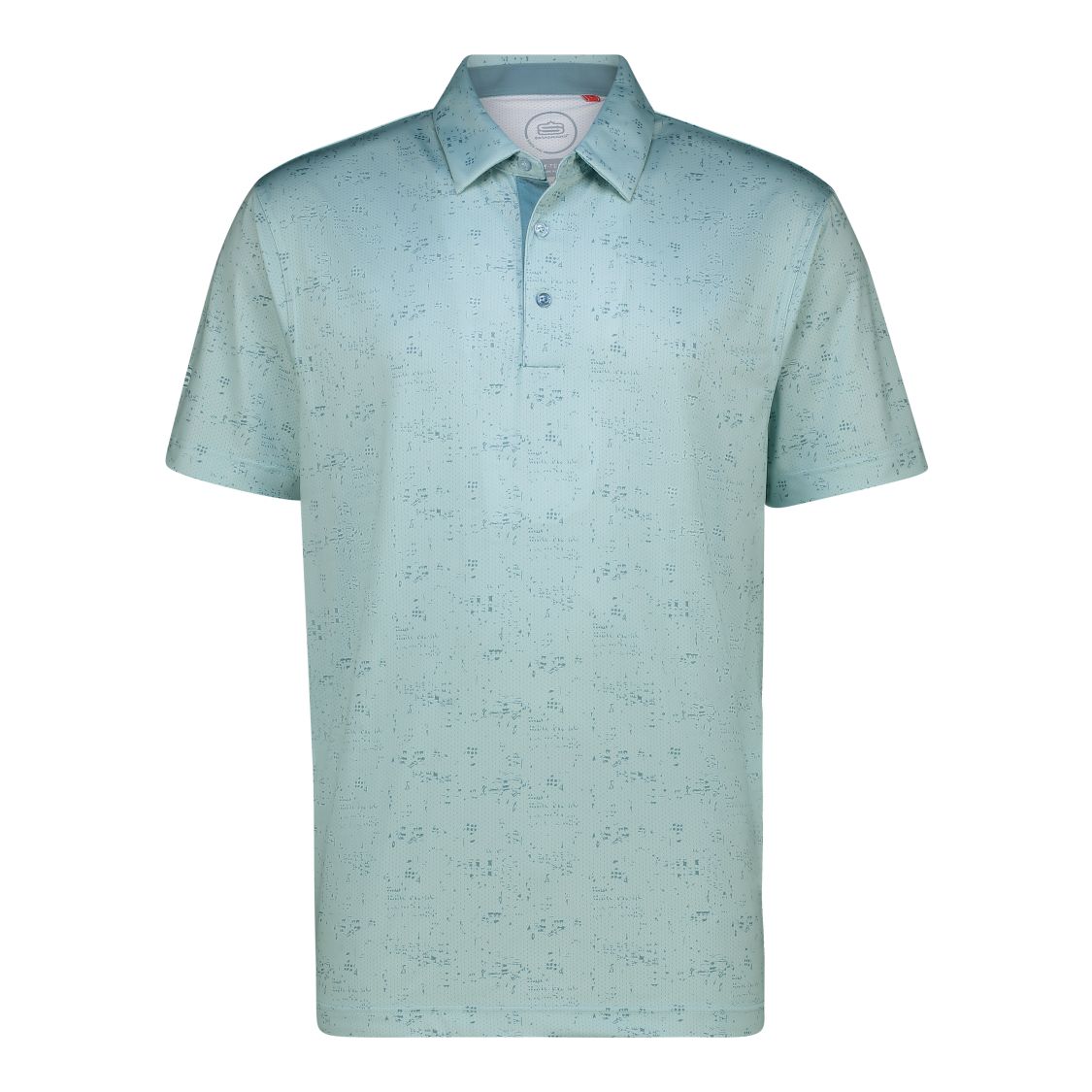 Men's Litho Dry Tech Performance Golfer Polo Shirt