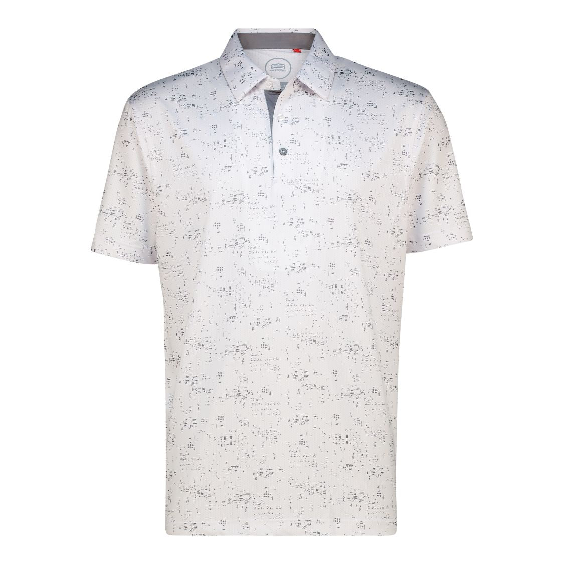 Men's Litho Dry Tech Performance Golfer Polo Shirt
