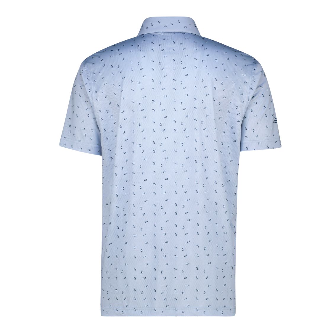 Men's Micro Meadow Dry Tech Performance Golfer Polo Shirt