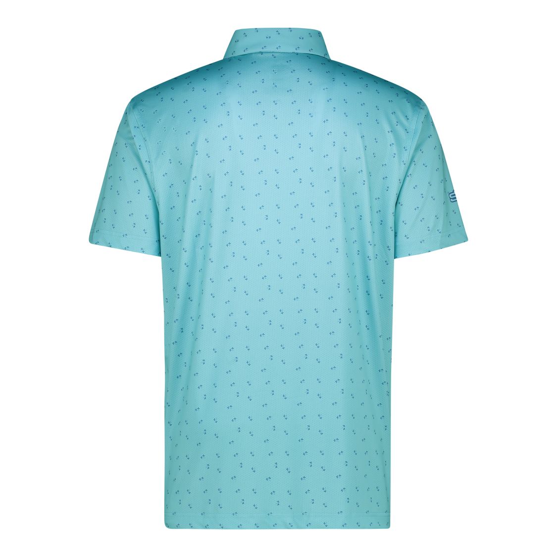 Men's Micro Meadow Dry Tech Performance Golfer Polo Shirt