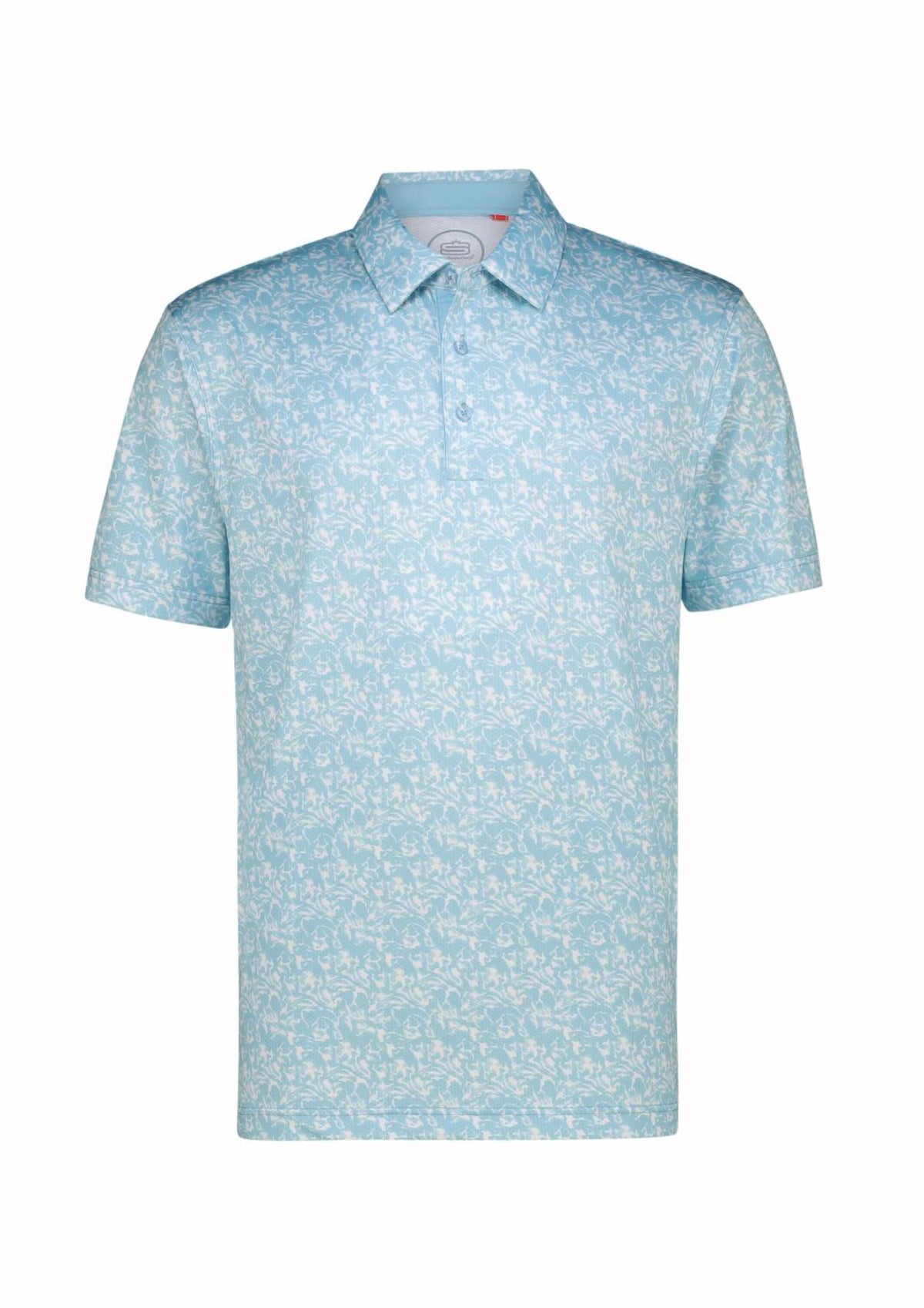 Men's Tidal Drift Dry Tech Performance Golfer Polo Shirt