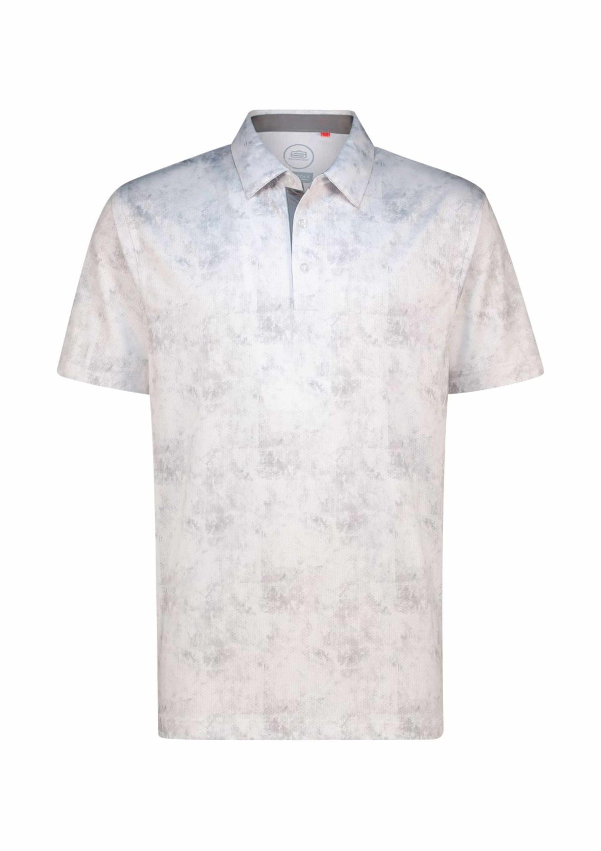 Men's Virtual Noise Dry Tech Performance Golfer Polo Shirt