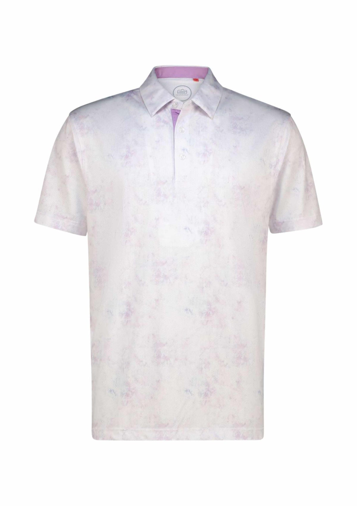 Men's Virtual Noise Dry Tech Performance Golfer Polo Shirt