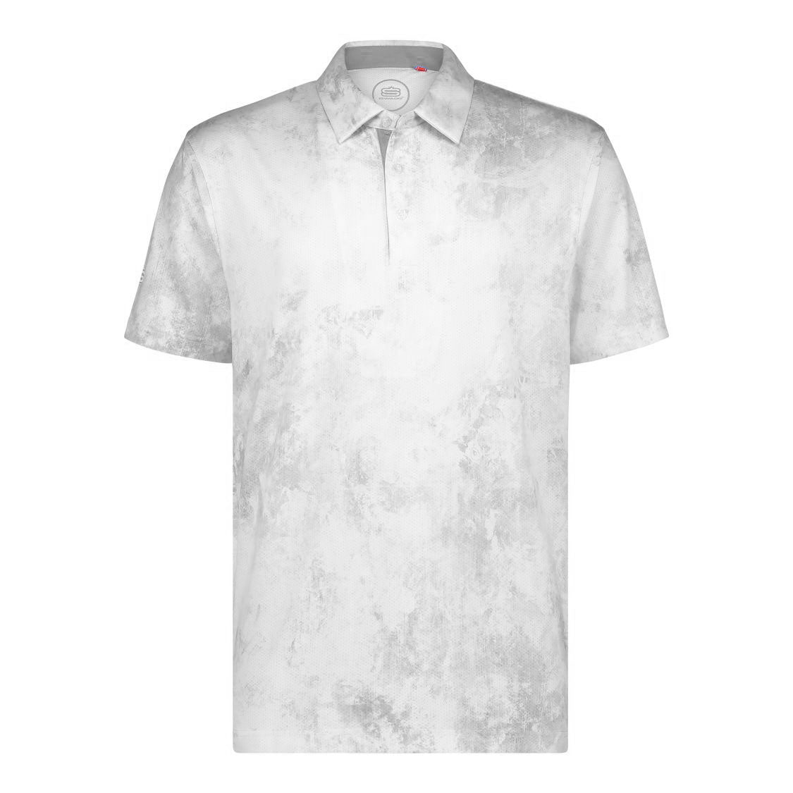 Men's Virtual Noise Dry Tech Performance Golfer Polo Shirt