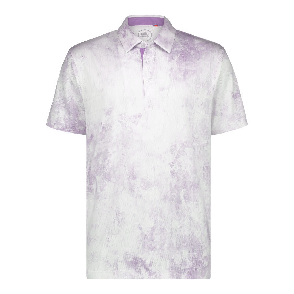 Men's Virtual Noise Dry Tech Performance Golfer Polo Shirt