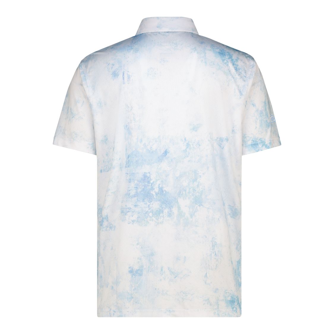 Men's Virtual Noise Dry Tech Performance Golfer Polo Shirt-3