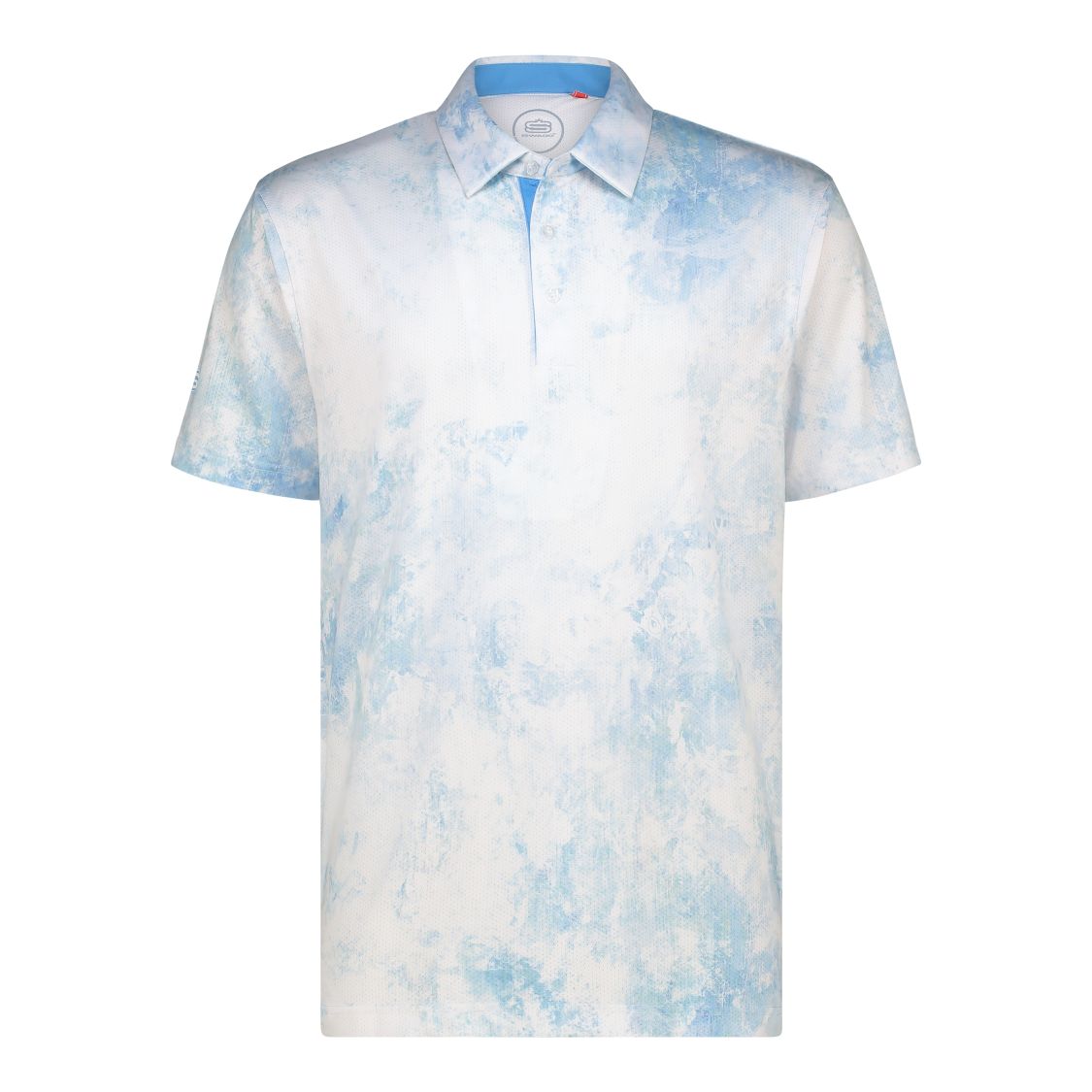 Men's Virtual Noise Dry Tech Performance Golfer Polo Shirt