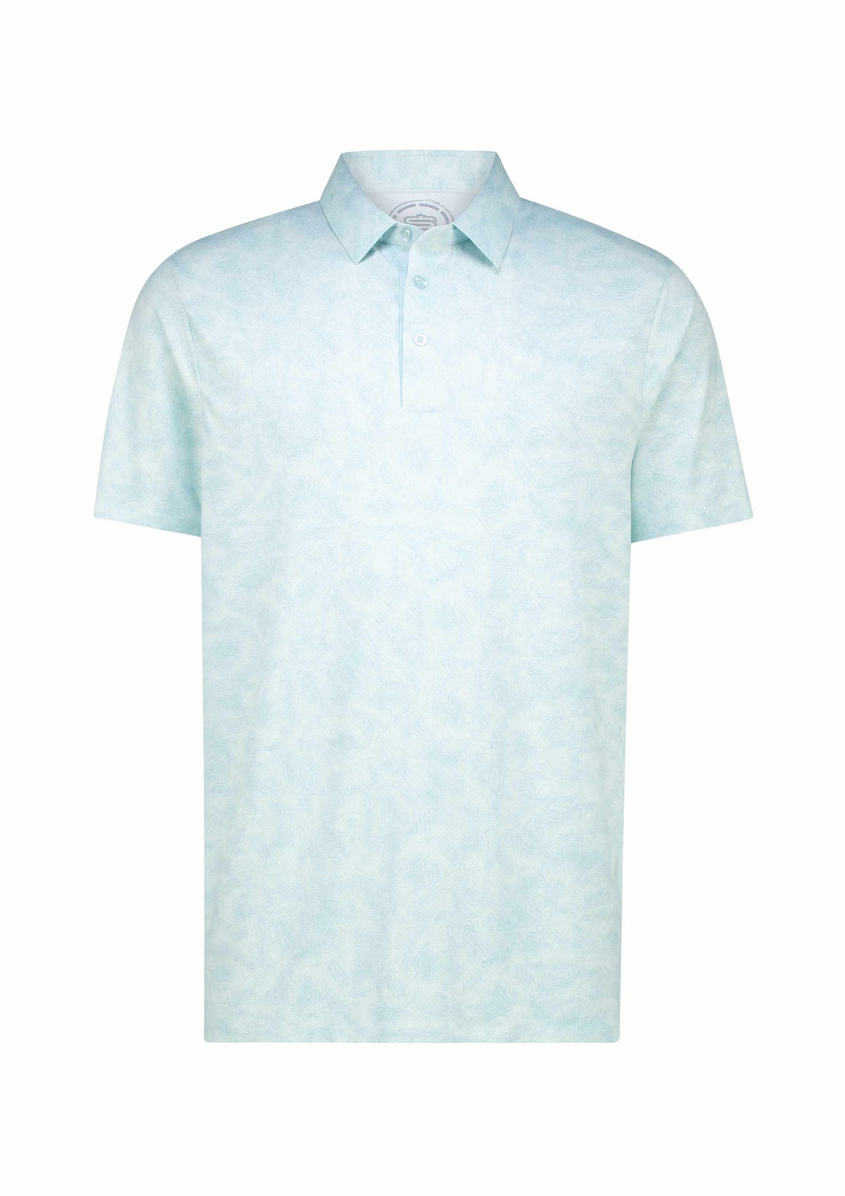 Men's Aventus Glacier Dry Tech Performance Golfer Polo Shirt