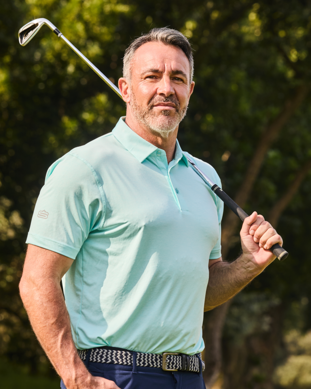 Men's Nexus Dry Tech Performance Golfer Polo Shirt-2