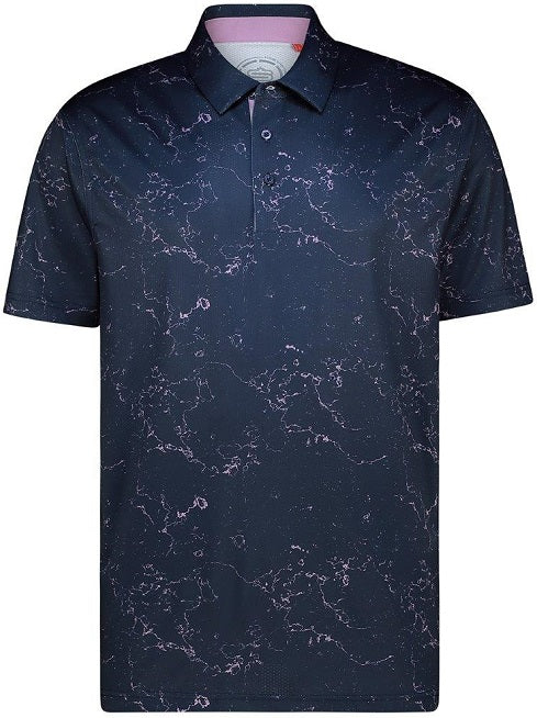 Men&#39;s Marbled Dry Tech Performance Golfer