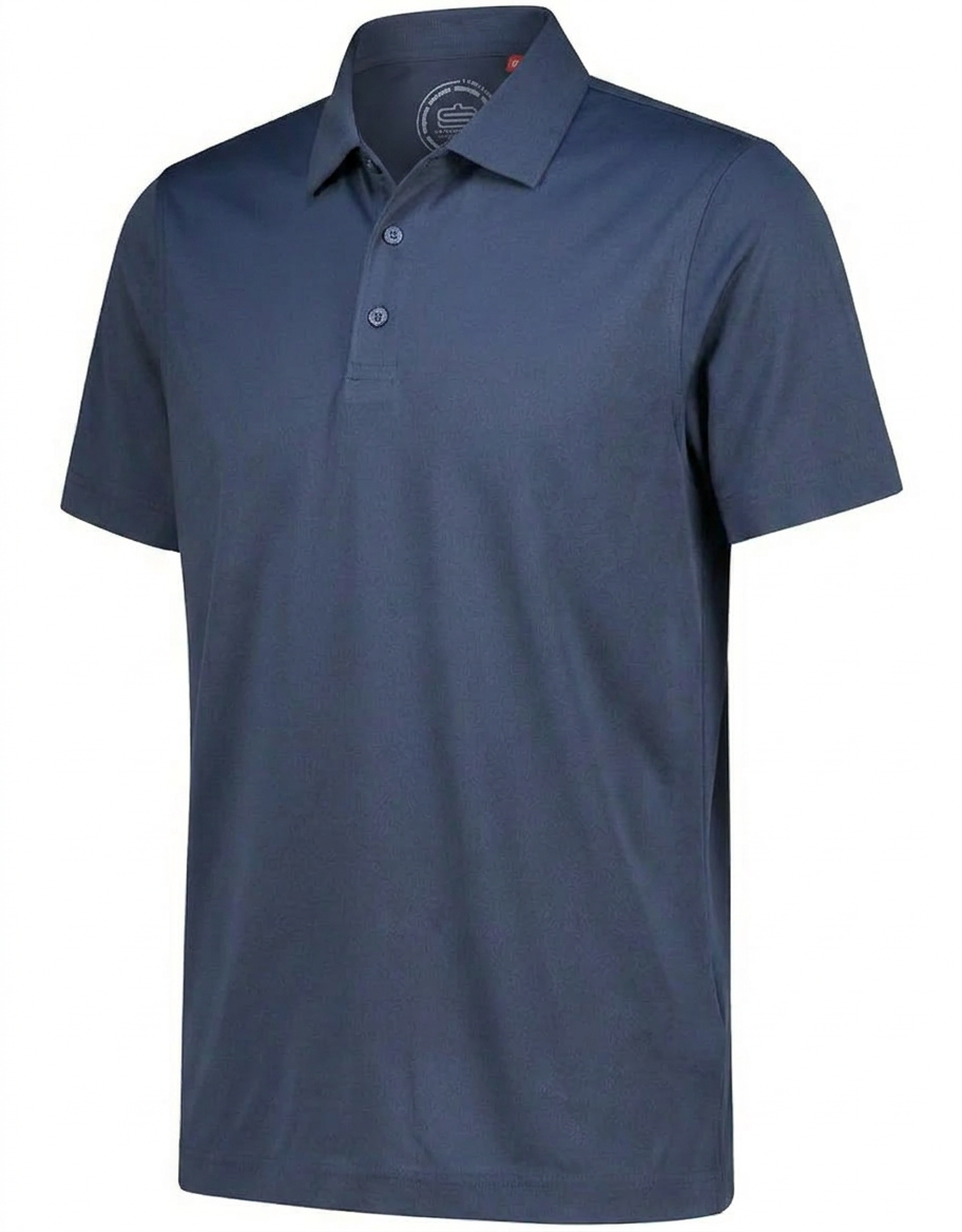 Men's Basic Performance Golfer Polo Shirt-2