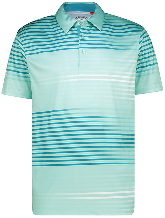 Men's Quick Beat Dry Tech Performance Golfer Polo Shirt Swagg