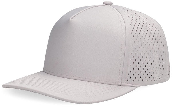 Alpha - 5 Panel Performance Cap with Laser Hole Detaill