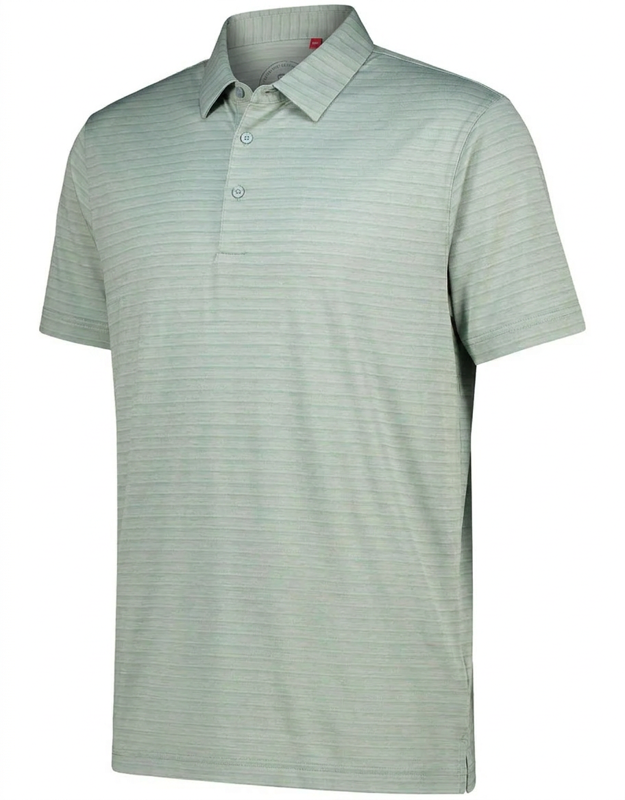 Men's Streak Dry Tech Performance Golfer Polo Shirt-2
