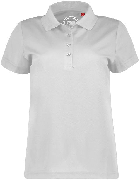 Basic women’s golfer- women’s white polo shirt – 4 button polo shirt – women’s collared shirt – women’s performance shirt – women’s ‘SWAGG shirt 
