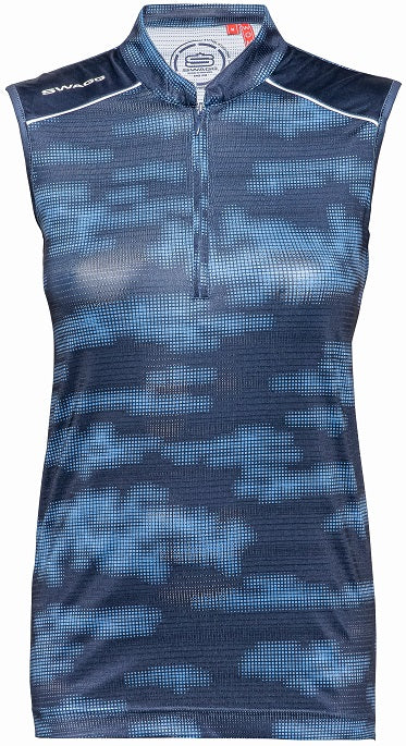 Women&#39;s Matrix Sleeveless Dry Tech Golfer Polo Shirt