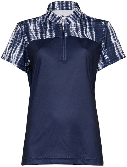 Women&#39;s Shibori Golfer Polo Shirt