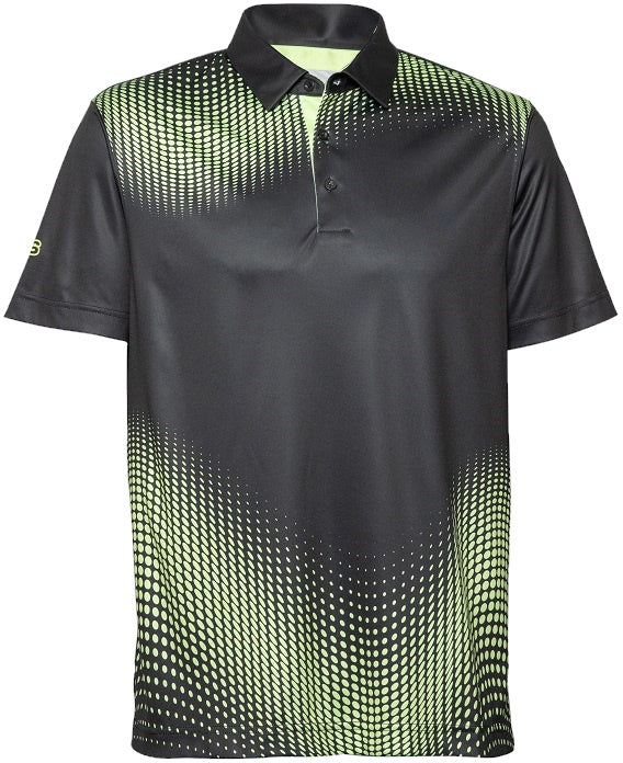 Men&#39;s Whirl Dry Tech Performance Golfer Polo Shirt